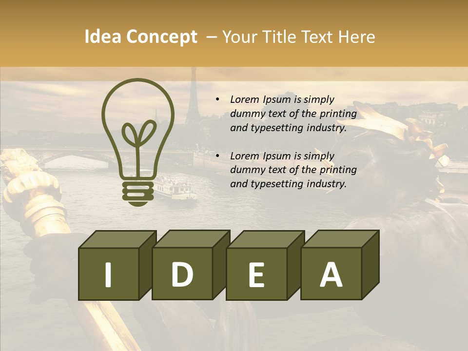 Sunrise Destination Site PowerPoint Template