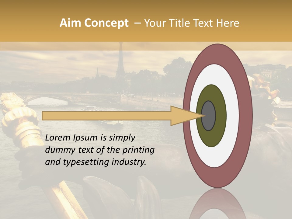 Sunrise Destination Site PowerPoint Template