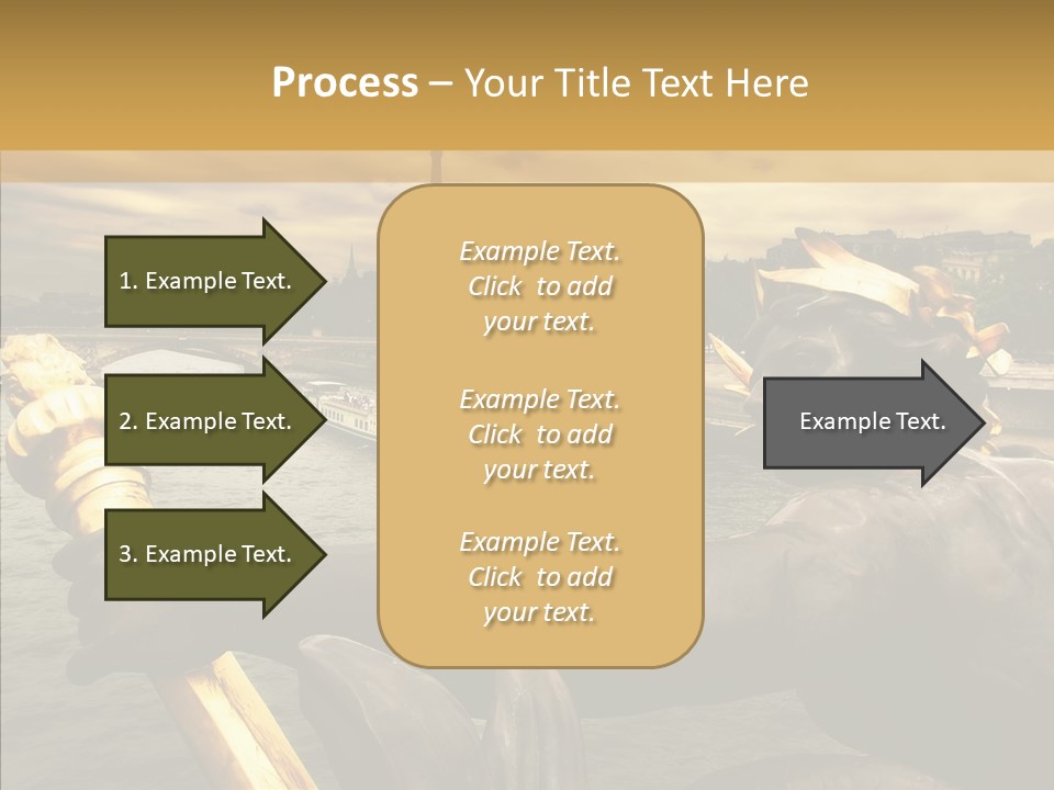 Sunrise Destination Site PowerPoint Template