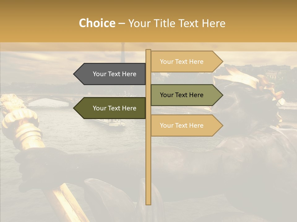 Sunrise Destination Site PowerPoint Template