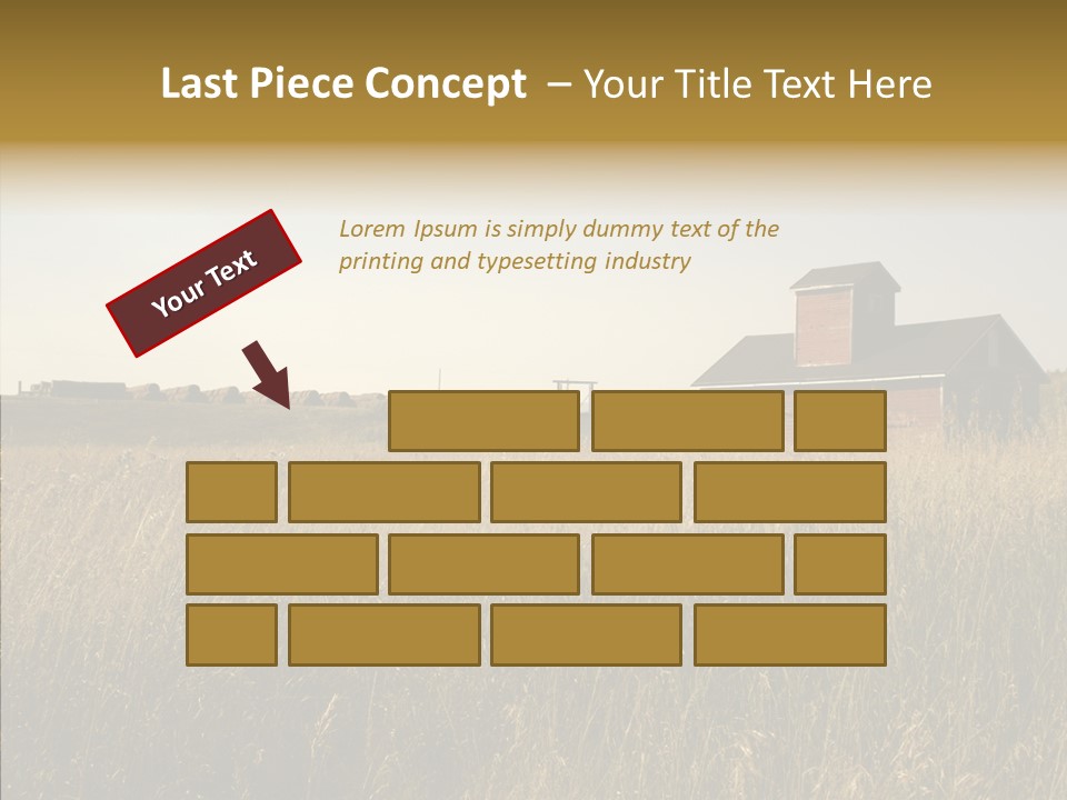 Land Autumn Alberta PowerPoint Template