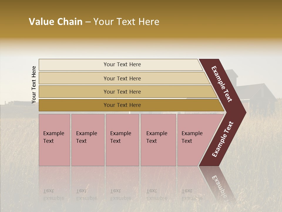 Land Autumn Alberta PowerPoint Template