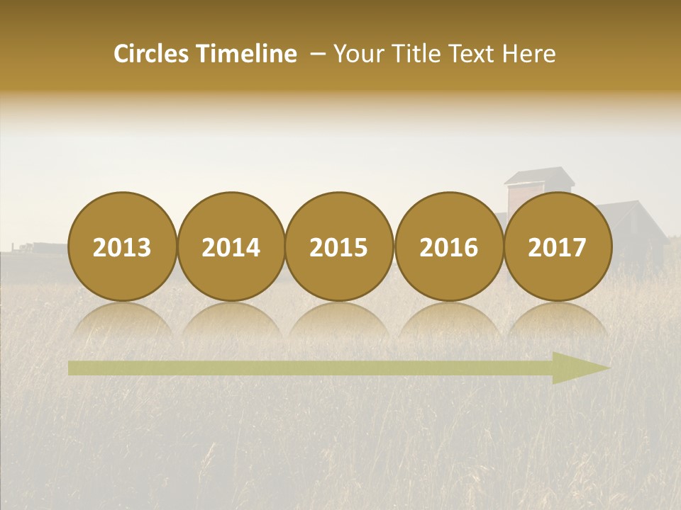 Land Autumn Alberta PowerPoint Template