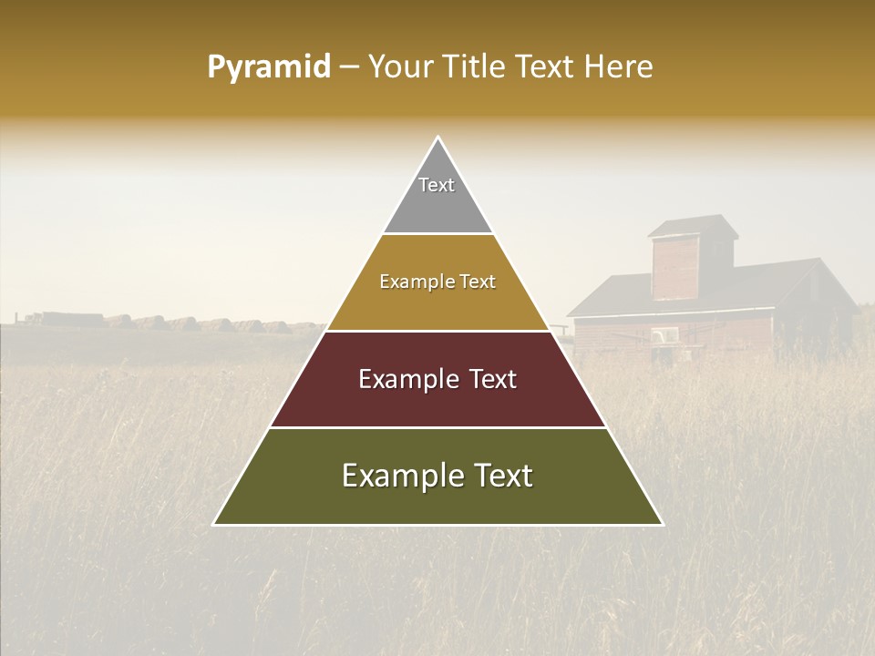 Land Autumn Alberta PowerPoint Template