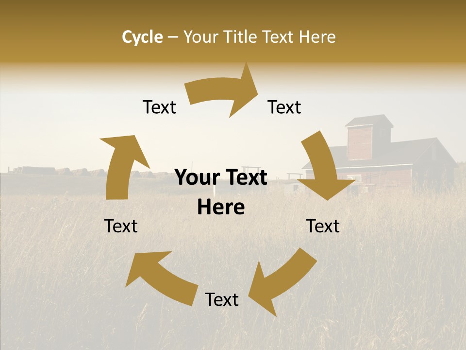 Land Autumn Alberta PowerPoint Template