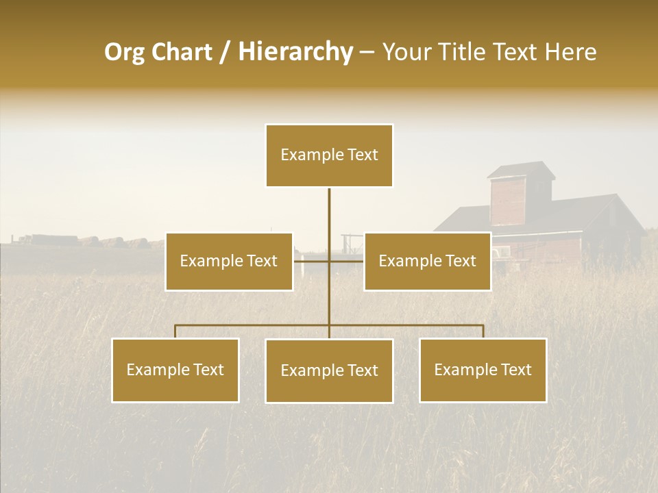 Land Autumn Alberta PowerPoint Template