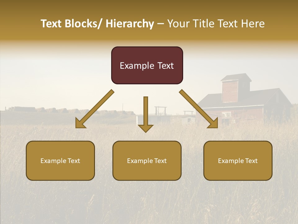 Land Autumn Alberta PowerPoint Template