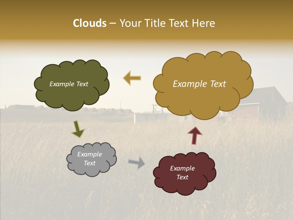 Land Autumn Alberta PowerPoint Template
