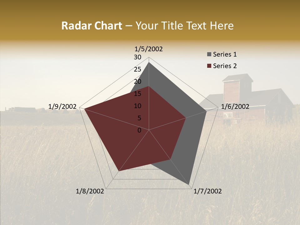 Land Autumn Alberta PowerPoint Template
