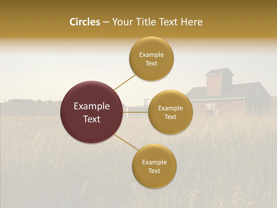 Land Autumn Alberta PowerPoint Template