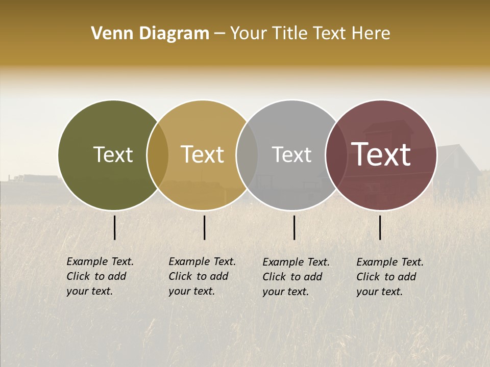 Land Autumn Alberta PowerPoint Template