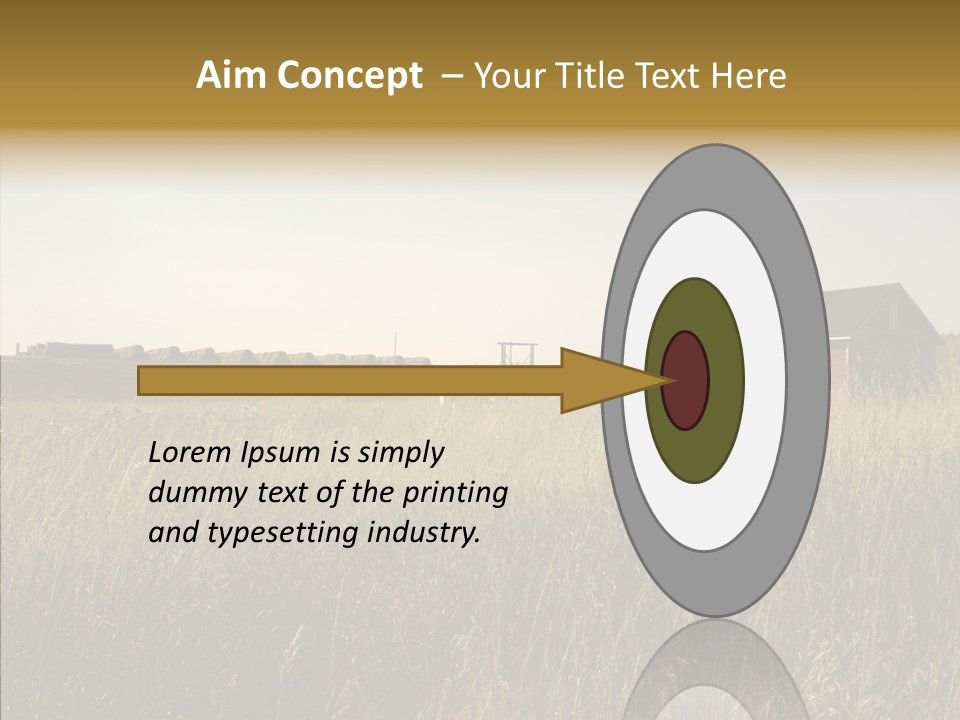 Land Autumn Alberta PowerPoint Template