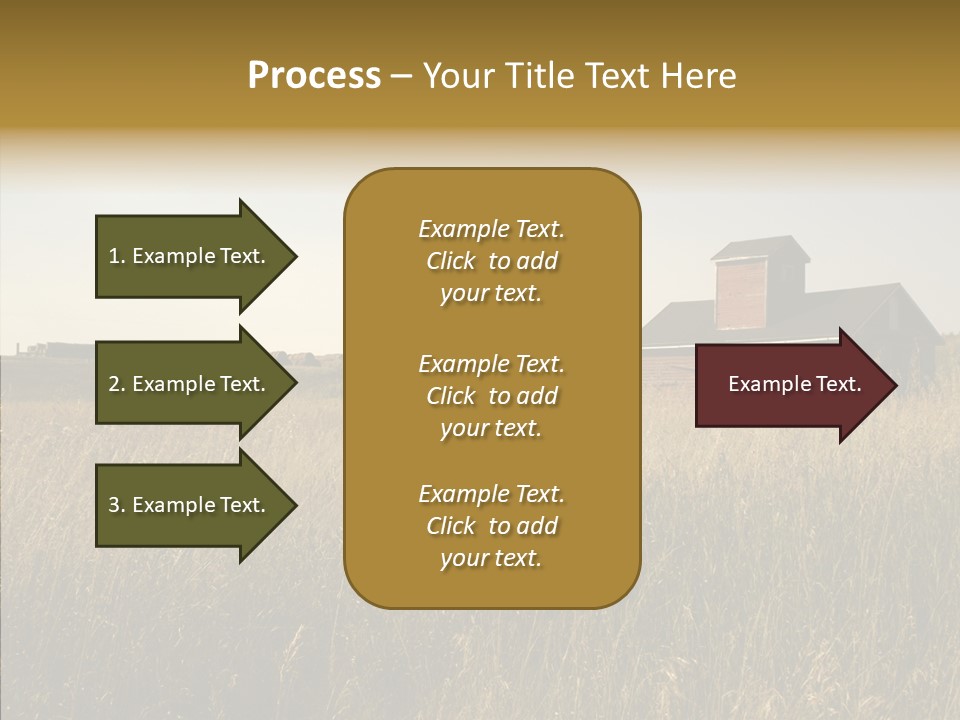 Land Autumn Alberta PowerPoint Template