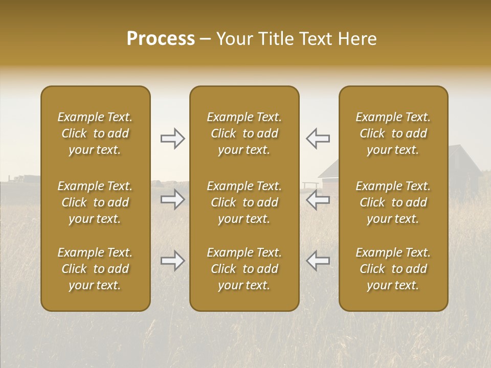 Land Autumn Alberta PowerPoint Template
