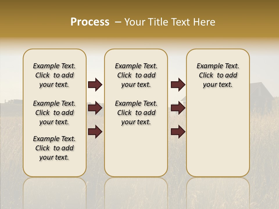 Land Autumn Alberta PowerPoint Template