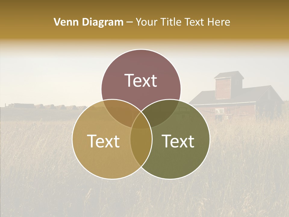 Land Autumn Alberta PowerPoint Template