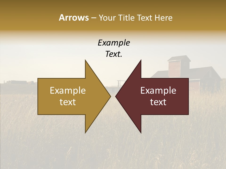 Land Autumn Alberta PowerPoint Template