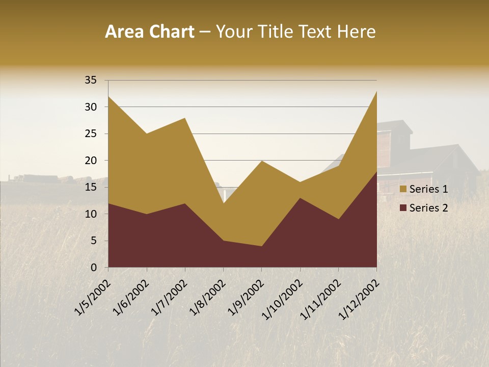 Land Autumn Alberta PowerPoint Template