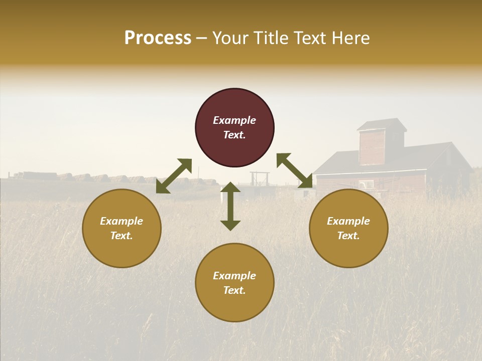 Land Autumn Alberta PowerPoint Template