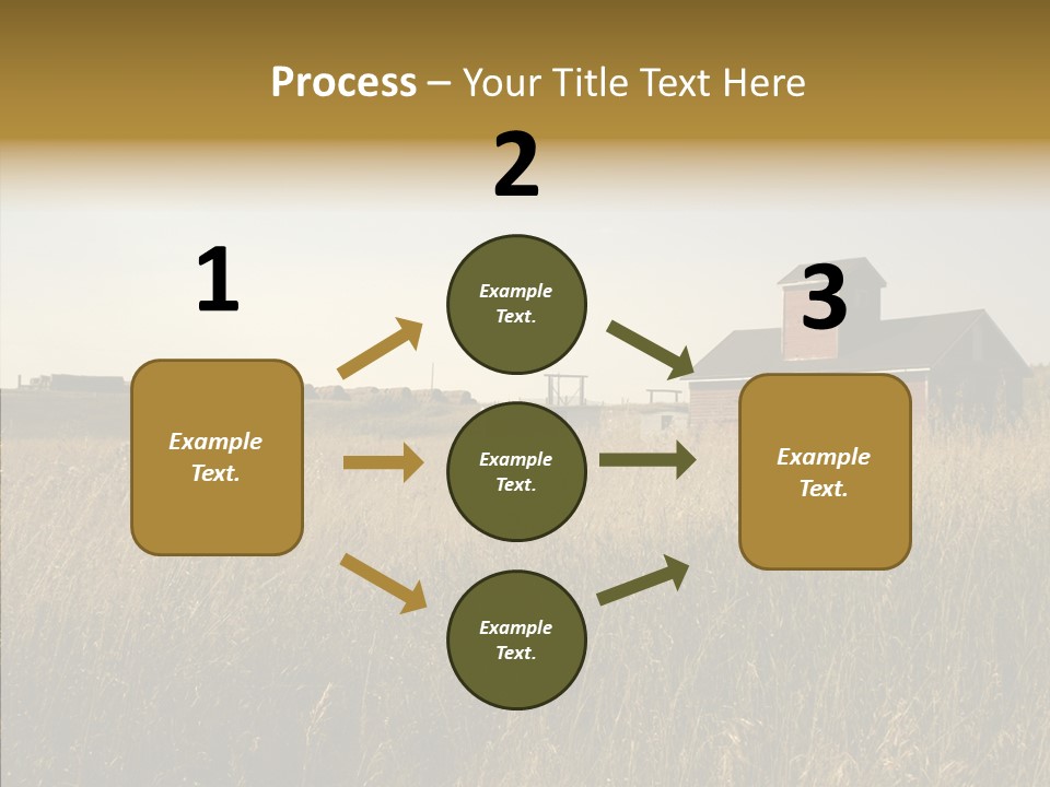 Land Autumn Alberta PowerPoint Template