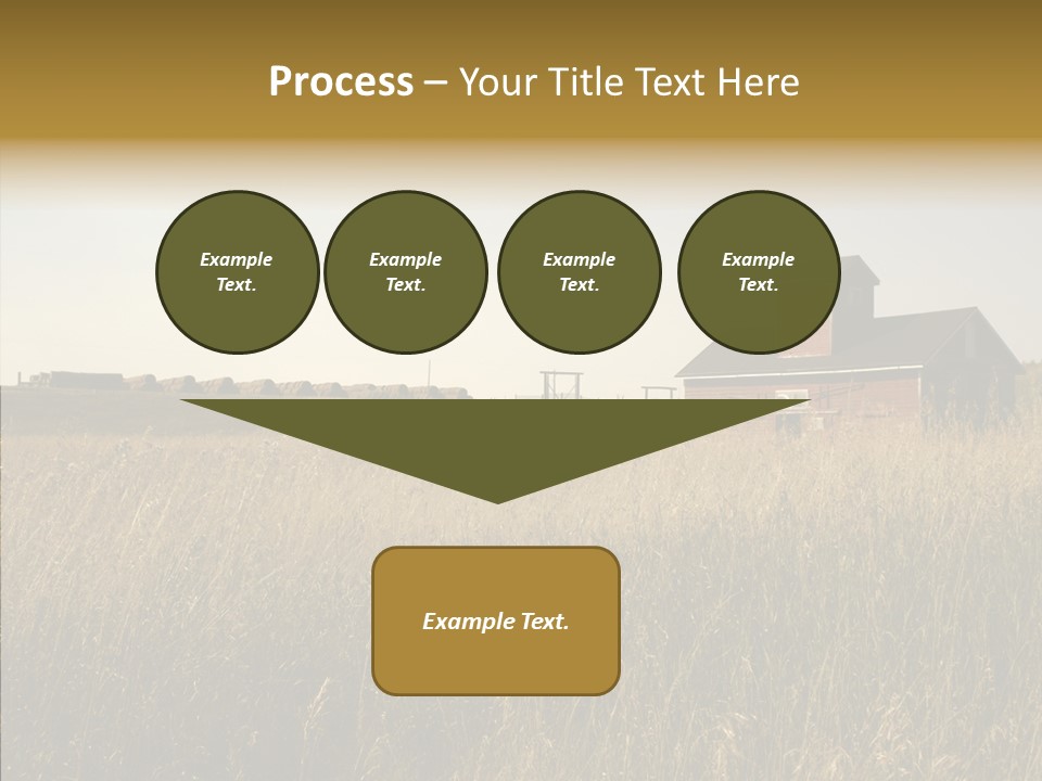 Land Autumn Alberta PowerPoint Template