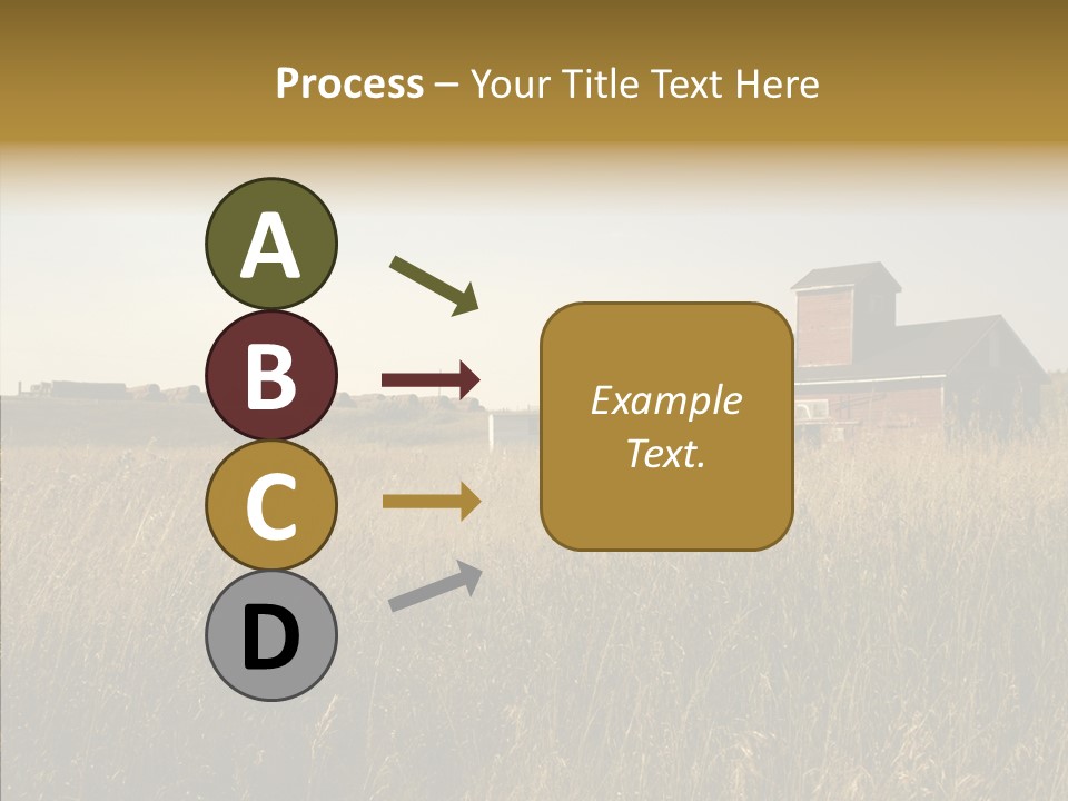 Land Autumn Alberta PowerPoint Template