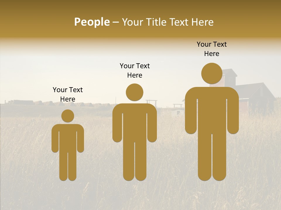 Land Autumn Alberta PowerPoint Template