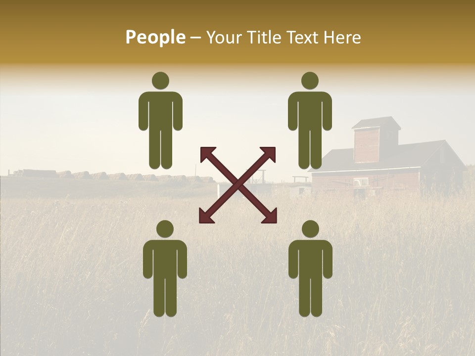 Land Autumn Alberta PowerPoint Template