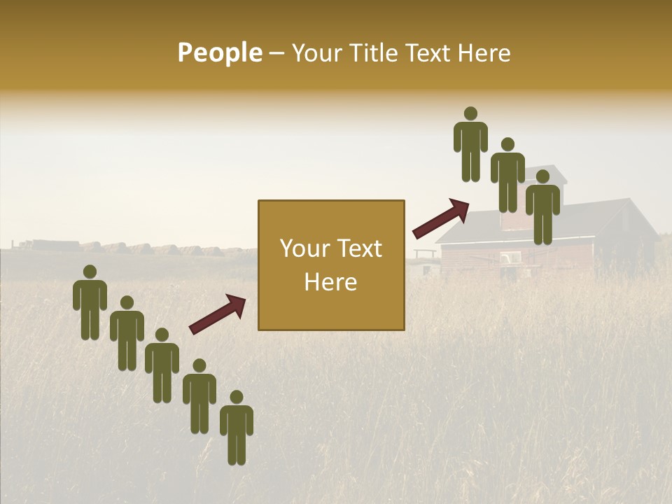 Land Autumn Alberta PowerPoint Template