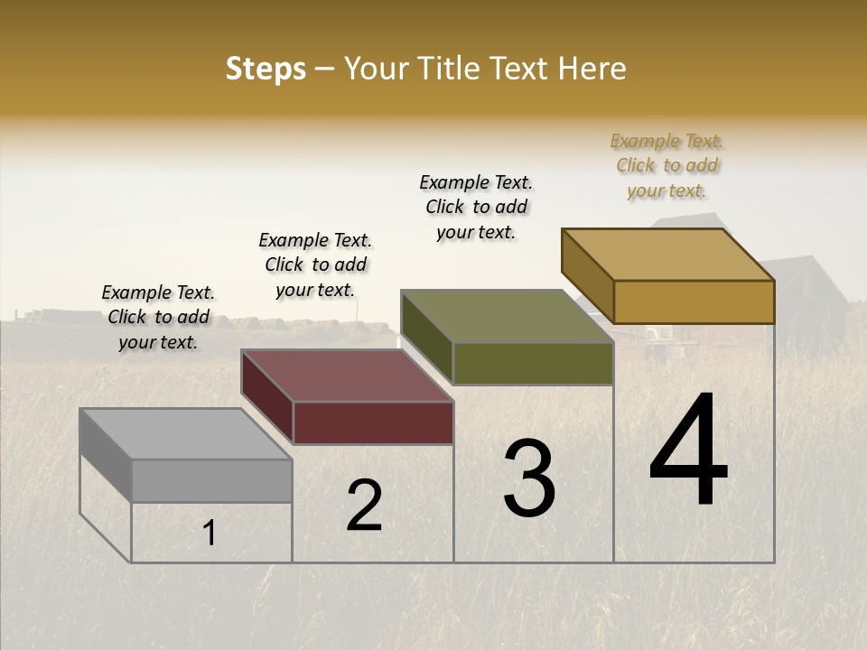 Land Autumn Alberta PowerPoint Template