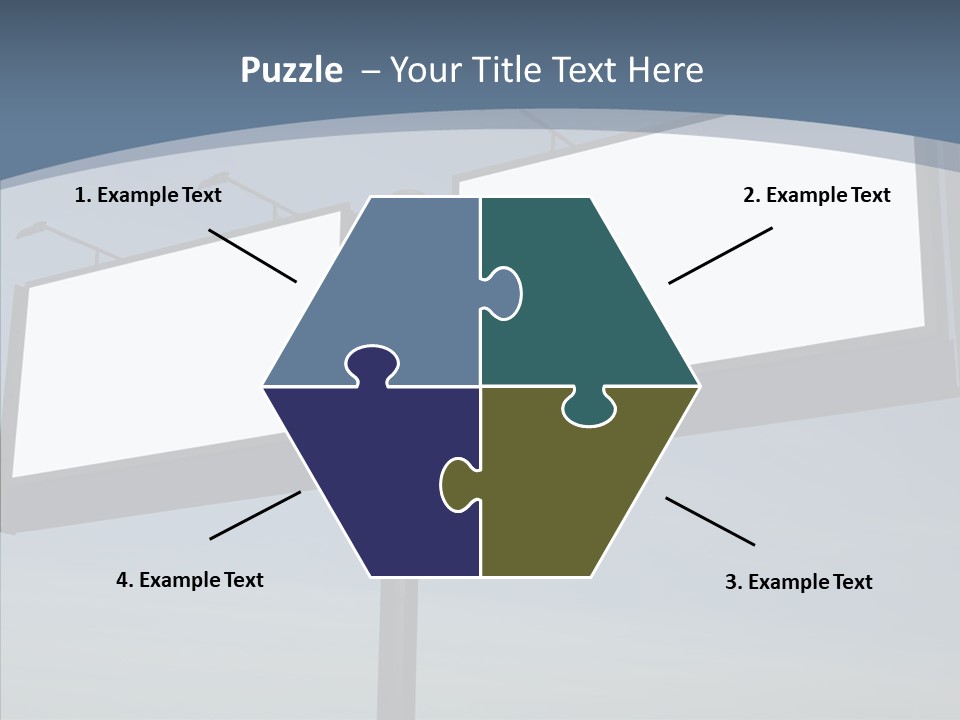 Hat Good Copy Space PowerPoint Template