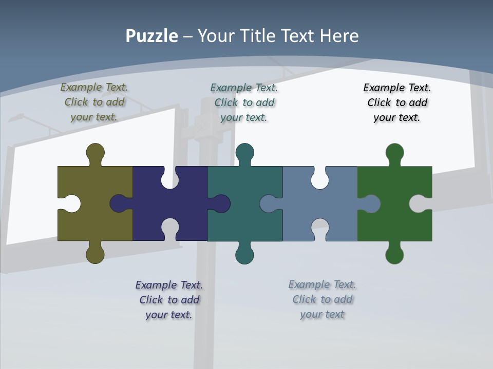 Hat Good Copy Space PowerPoint Template