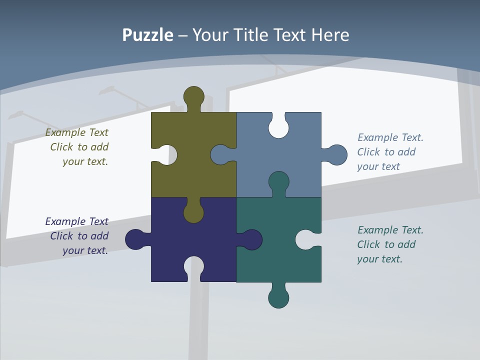 Hat Good Copy Space PowerPoint Template