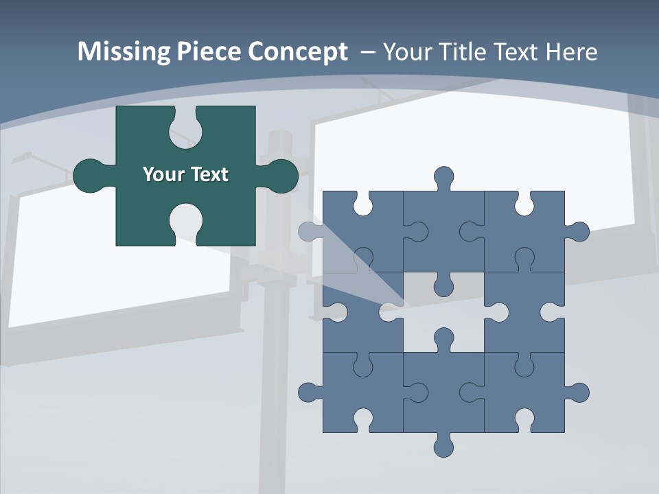 Hat Good Copy Space PowerPoint Template