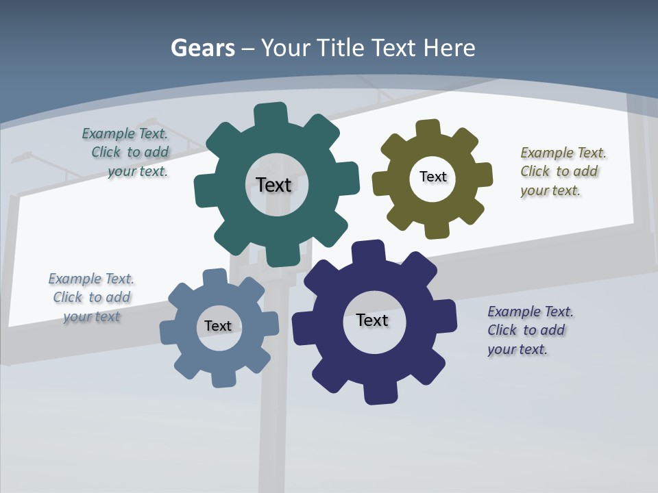 Hat Good Copy Space PowerPoint Template