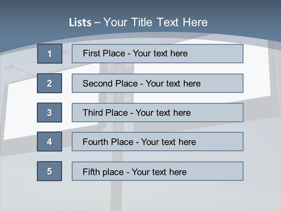 Hat Good Copy Space PowerPoint Template