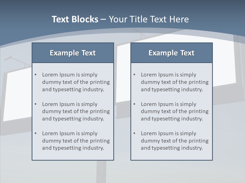 Hat Good Copy Space PowerPoint Template