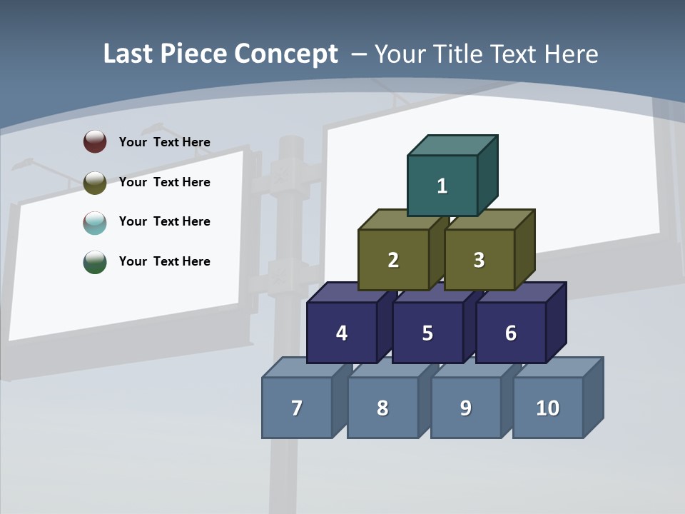 Hat Good Copy Space PowerPoint Template