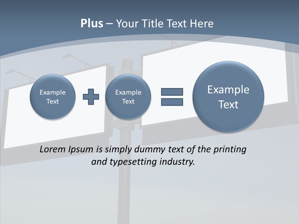 Hat Good Copy Space PowerPoint Template