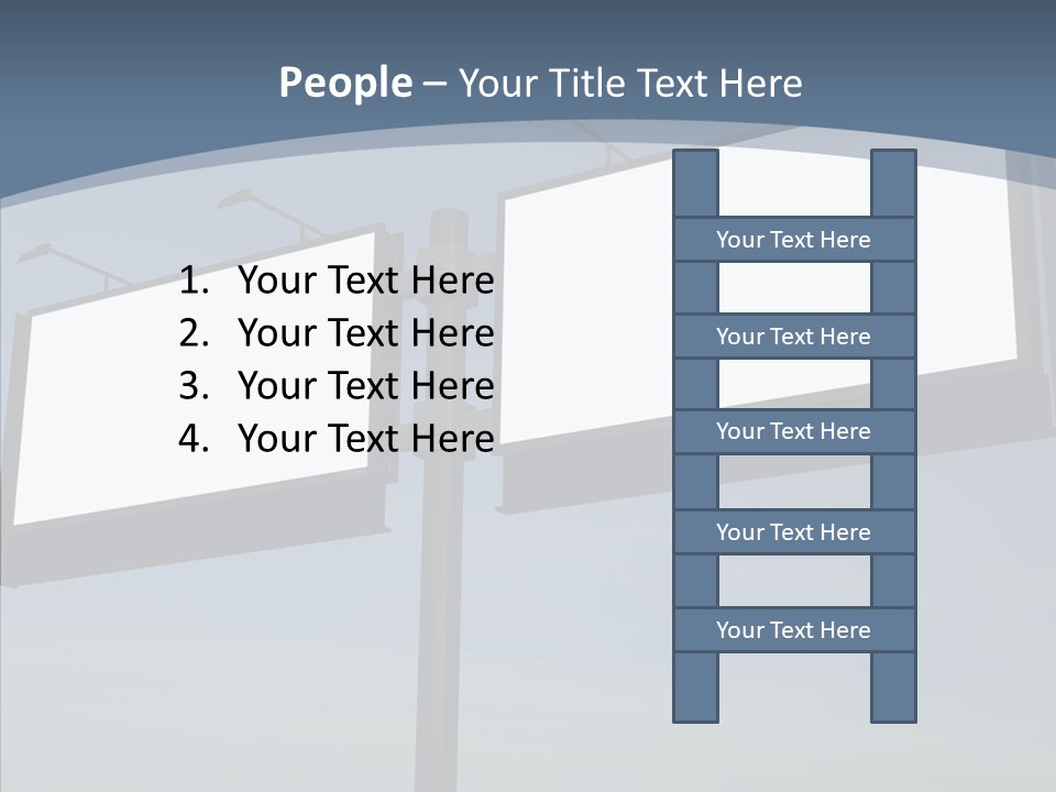 Hat Good Copy Space PowerPoint Template