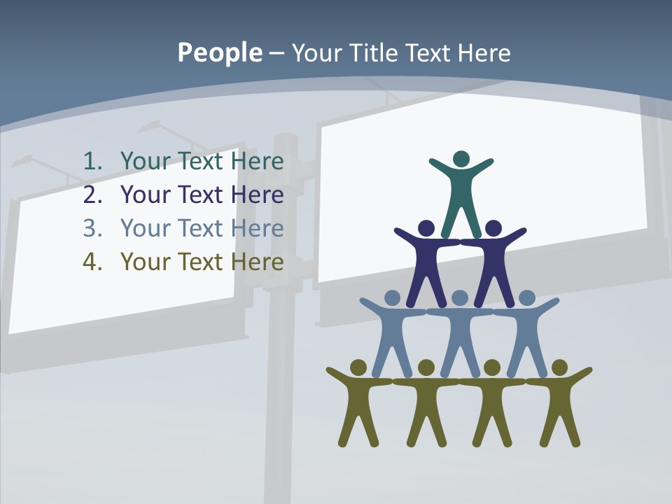 Hat Good Copy Space PowerPoint Template