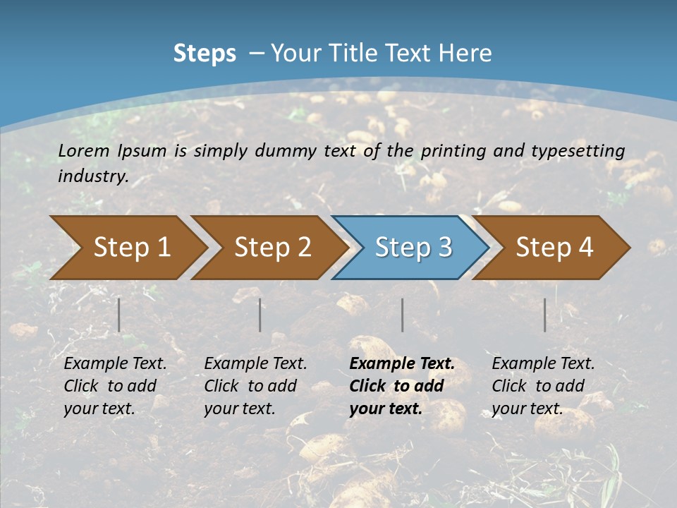 Dish Environmental Fallow PowerPoint Template