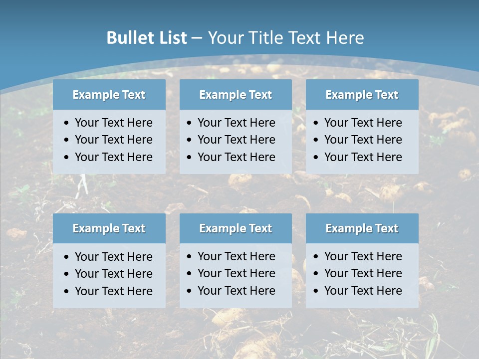 Dish Environmental Fallow PowerPoint Template