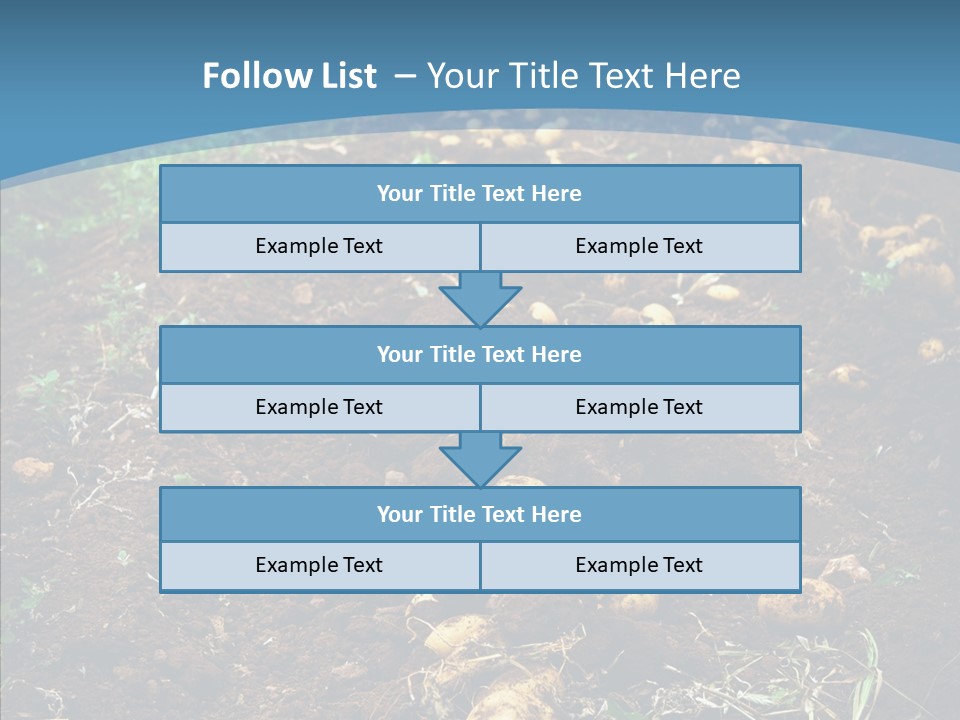 Dish Environmental Fallow PowerPoint Template