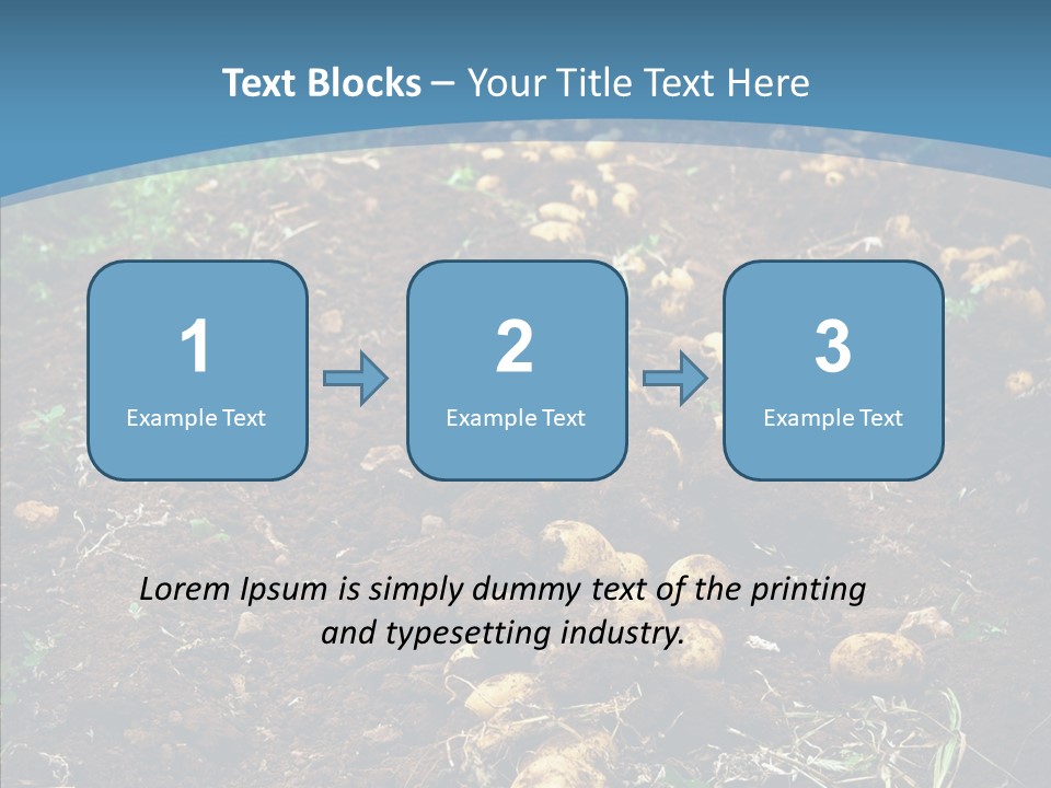 Dish Environmental Fallow PowerPoint Template