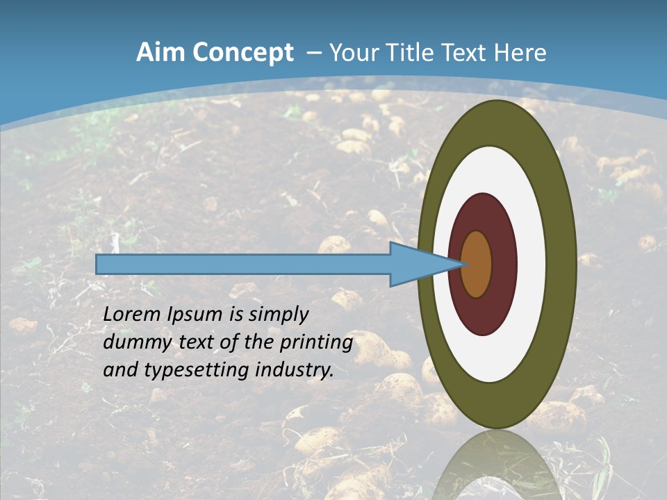 Dish Environmental Fallow PowerPoint Template