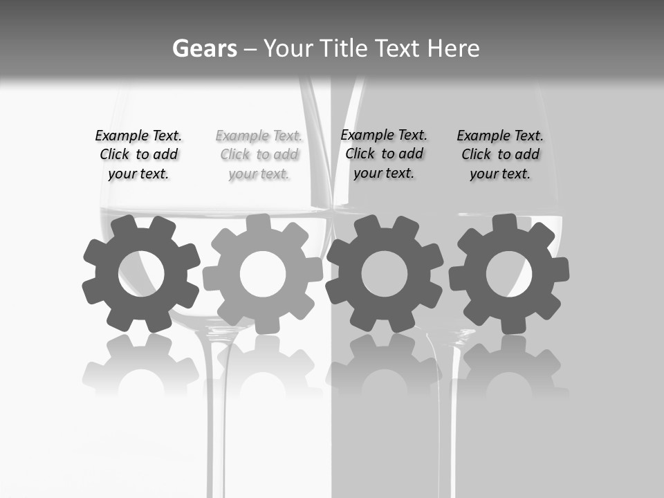 Backlight Transparent Light PowerPoint Template