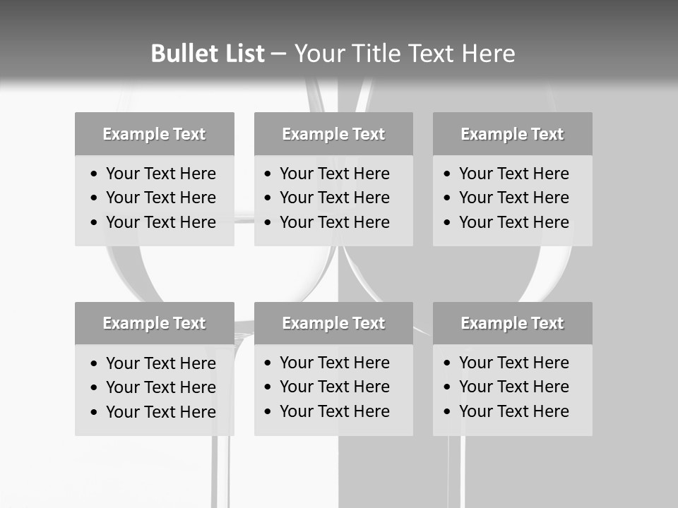 Backlight Transparent Light PowerPoint Template