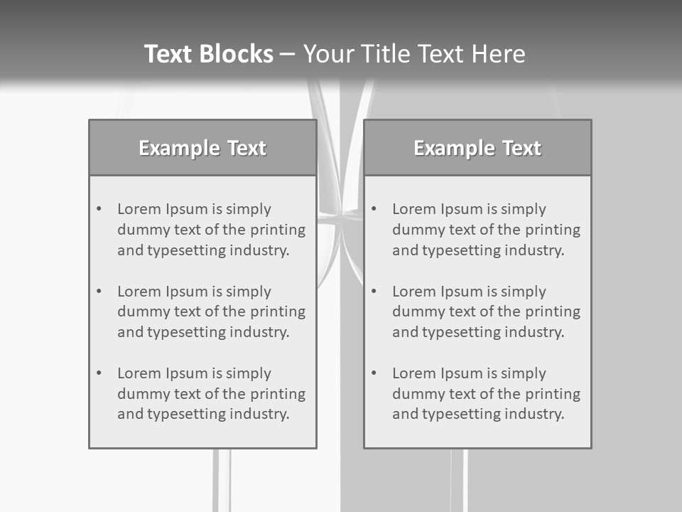 Backlight Transparent Light PowerPoint Template