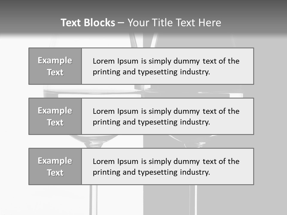 Backlight Transparent Light PowerPoint Template